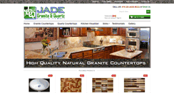 Desktop Screenshot of jadegranitequartz.com
