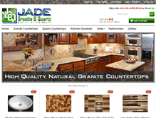 Tablet Screenshot of jadegranitequartz.com